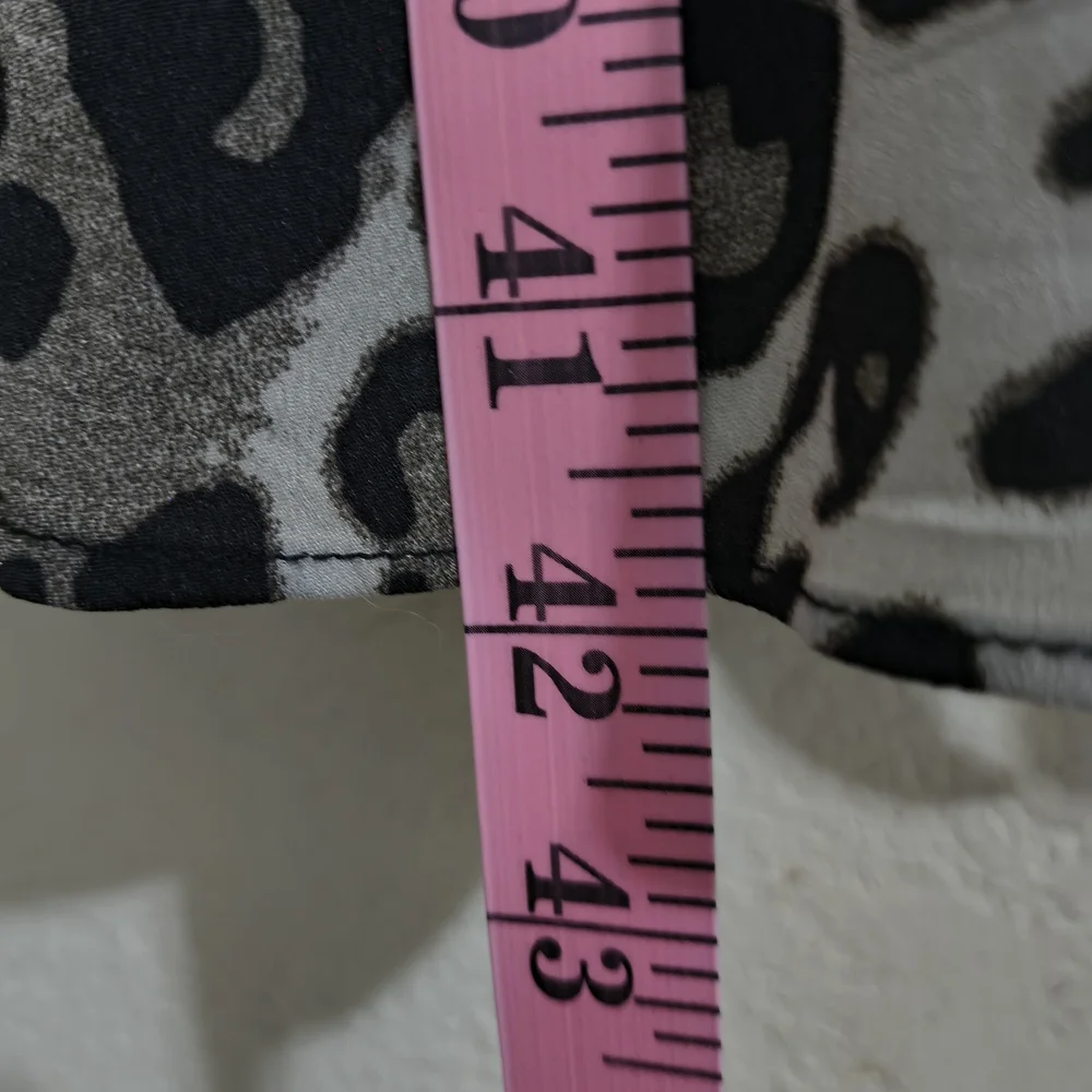 Leopard Print Ruffle Dress - Picture 5 of 5